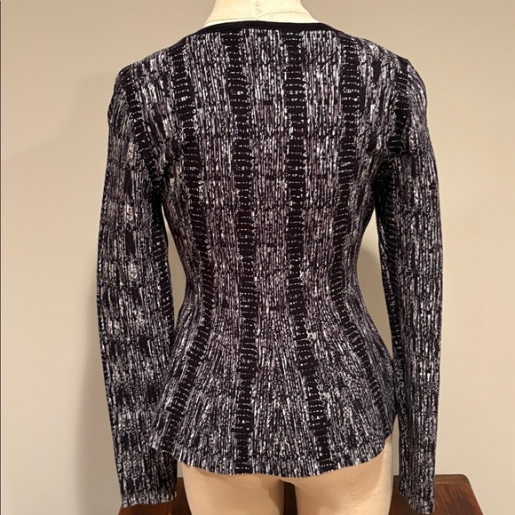 White House Black Market Peplum Long Sleeve Sweater Size S - Picture 6 of 12